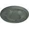 Ekena Millwork Wakefield Ceiling Medallion (Fits Canopies up to 3 5/8"), 11 3/4"OD x 1 1/4"P, Cloud Burst Crackle CM11WACBC - alternate 4